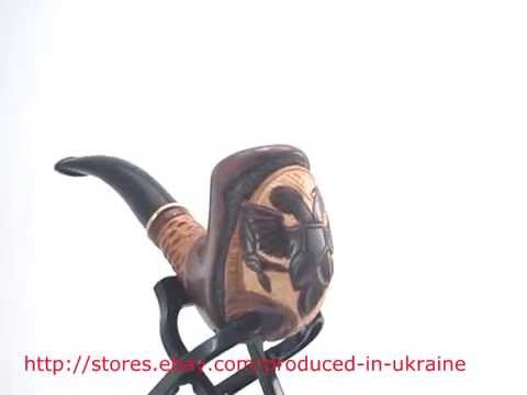 Tobacco Smoking Pipe Russian Eagle