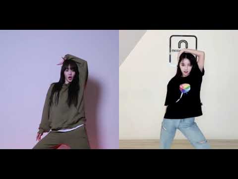 woo!ah! Nana and Lucy dancing to Noze's choreo ''hey mama'