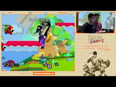 S@H3 - Arby ( Falcon ) vs Purple Sku ( Peach ) Melee Loser's Final