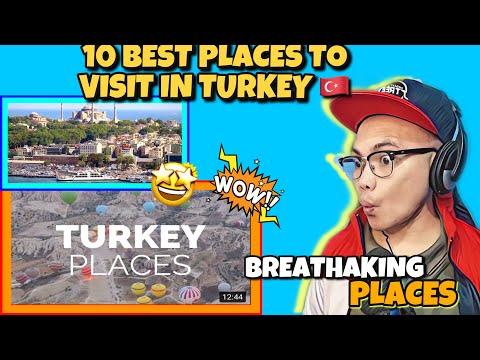 TOP 10 BEST PLACES TO VISIT TURKEY 🇹🇷 -TOUROPIA (REACTION VIDEO)