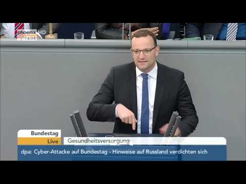 Bundestag: Debatte über Gesundheitsversorgung mit Hermann Gröhe am 11.06.2015