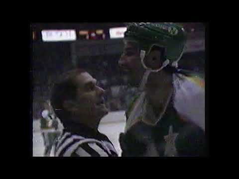 Chicago Blackhawks Minnesota North Stars Nov. 18, 1987 Highlights