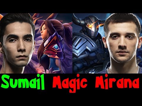 Sumail Magic Mirana ONE SHOT ONE KILL - Arteezy Sumail vs DeMoN ixmike88 -  FACEIT League DOTA 2
