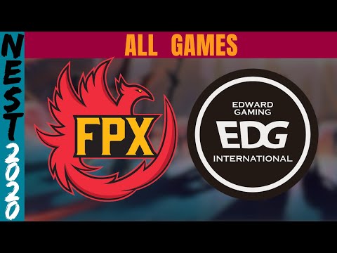 FPX vs EDG ALL GAMES | GROUP STAGE NEST 2020 | Fun Plus Phoenix vs Edward Gaming [Unofficial Stream]