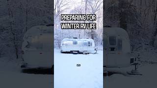 Winter RV Living = Endless Chores #rvliving #airstreamlife #lowesfinds