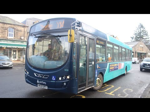 Leaving Rothbury | Route X14: 1408/NK09BPX - VDL SB200 Wright Pulsar 2
