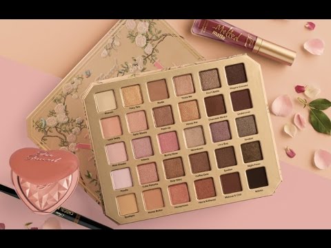Too Faced Natural Love Palette Review + Swatches // Cutthroatcity ♡