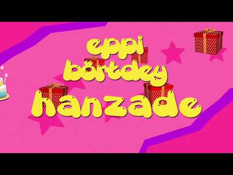 İyi ki doğdun HANZADE - İsme Özel Roman Havası Doğum Günü Şarkısı (FULL VERSİYON)