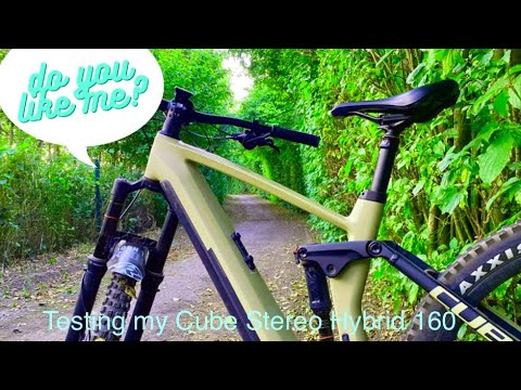 Testing the CUBE STEREO HYBRID 160 SL 750 - 2022