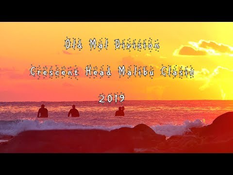 OLD MAL Division (boards from the 60's, riders older than 40 - Crescent Head Malibu Classic 2019