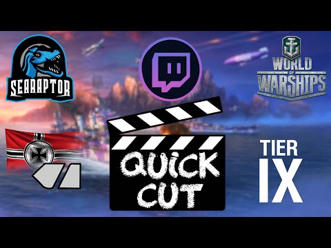 World of Warships - Quick Cut: Tier IX Premium German Cruiser Siegfried (Ranked Gameplay)