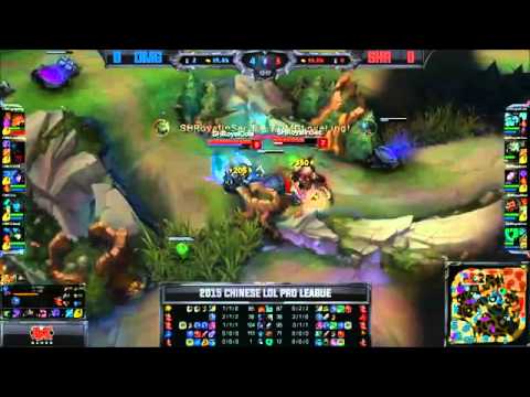 OMG Uzi Kalista VS SHR Insec Rengar Game 1 Highlights   2015 Spring LPL W7D3