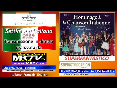 🔴 LIVE VIDEO | Jiovedi 20 Agosto 2020  - Settimana Italiana Montreal 2019