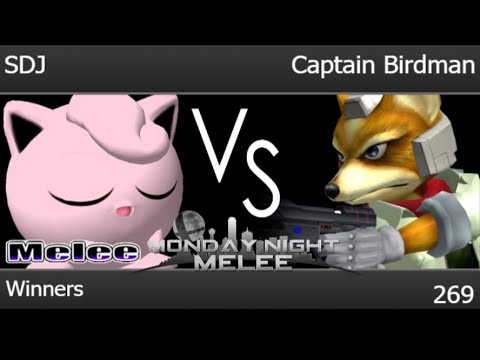 MNM 269 - SDJ (Jigglypuff) vs Captain Birdman (Fox) Winners - Melee