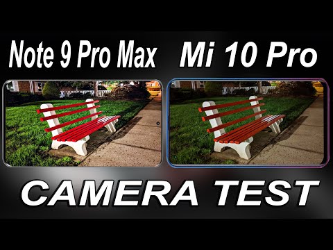 Redmi Note 9 Pro Max VS Xiaomi Mi 10 Pro Camera Test | Redmi Note 9 Pro Max VS Xiaomi Mi 10 Pro