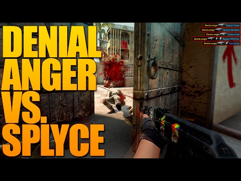 Denial anger vs. Splyce - Nice AK-47 ACE - ESEA Premier Season 24 North America