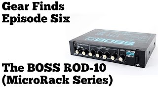 Video thumbnail for Gear Finds, Episode 6: The Boss ROD 10 (MicroRack Series) by I Love Recording