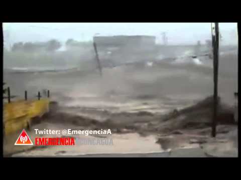 Nuevas e impactantes imagenes del aluvion en el norte de chile