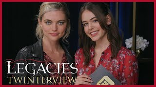 Legacies: Kaylee Bryant and Jenny Boyd Talk Romance, the Merge and MORE! (Exclusive) video