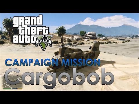 Grand Theft Auto 5 Walkthrough Gameplay Part 34 - Cargobob (PS4)
