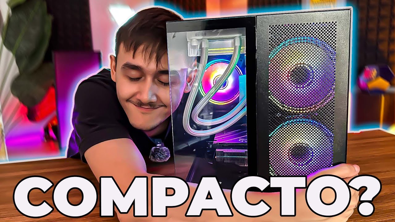 Ele Escolheu o Gabinete "Aquário" mais Compacto de 2024 I DT3 HYPERFLOW