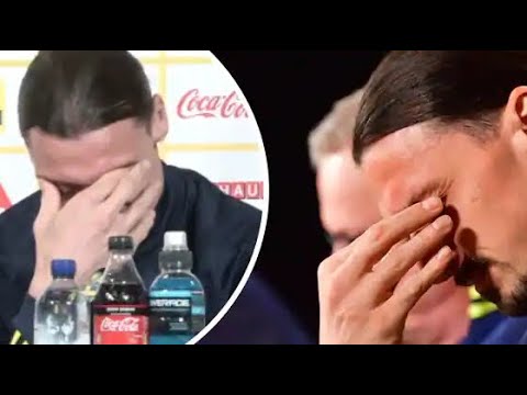Zlatans tårar efter frågan om barnen