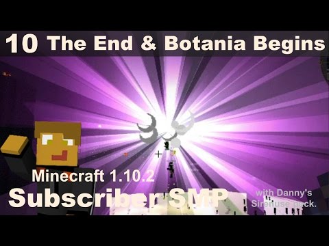 Minecraft SMP - E10 - The End and Botania Beginnings