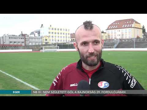 Labdarúgás – Egy pontot szerzett az Eger SE a BKV Előrével szemben - 2022.04.13.