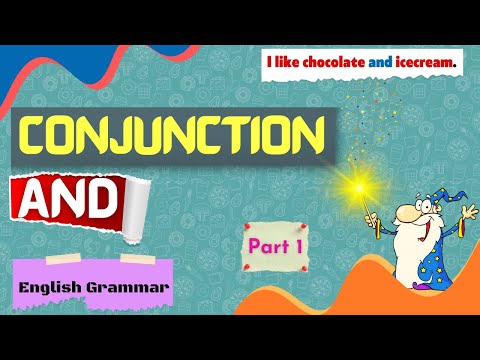 Conjunction AND | Conjunction for Class 1| English Grammar | Smiling Santa