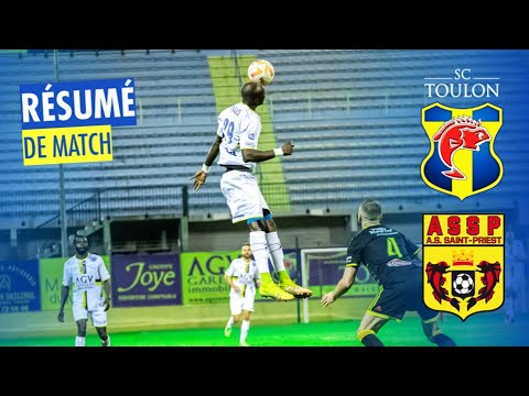 Résumé de match 22/23 - J12 : SC Toulon vs AS Saint-Priest (2-1)