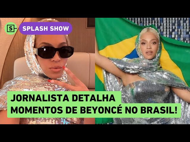 Beyoncé posa com bandeiras do Brasil e da Bahia após aparição surpresa