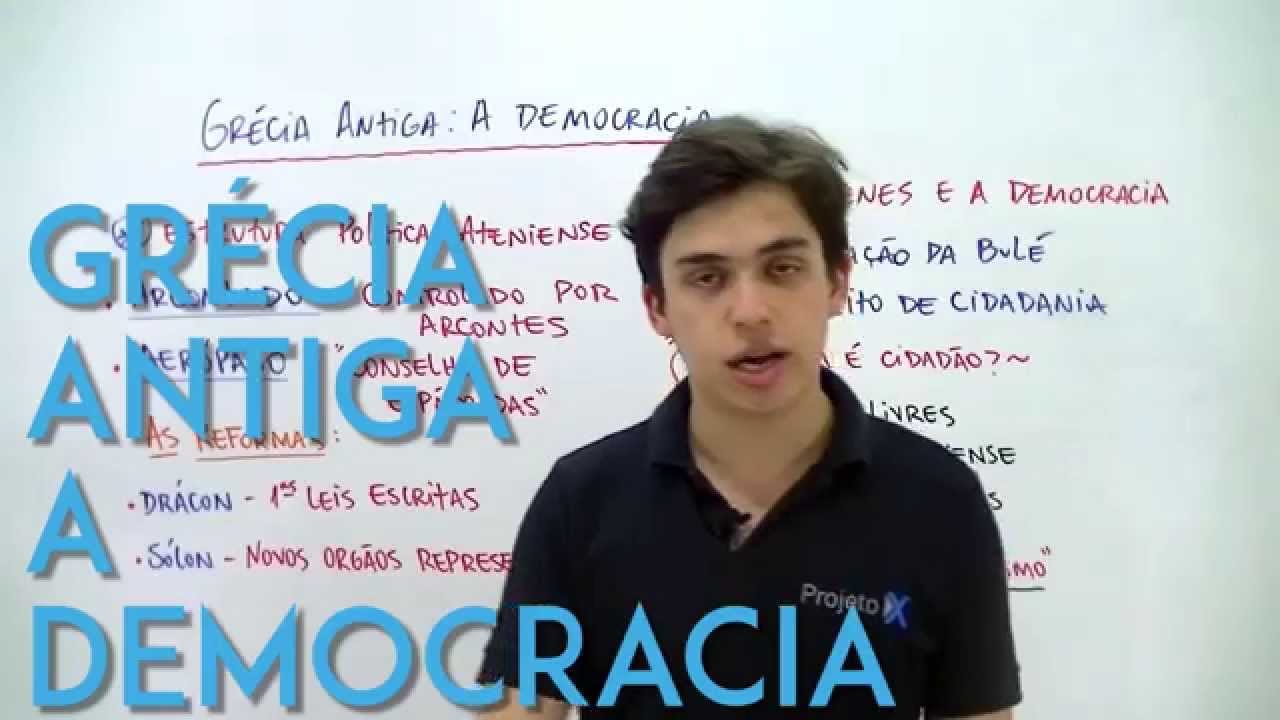 X da Questão - História - Grécia Antiga - A Democracia