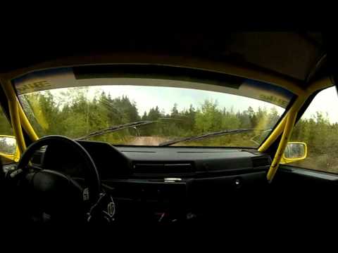 Rally Karlstad 2015 Micke Lindh AVÅKNING  SS2