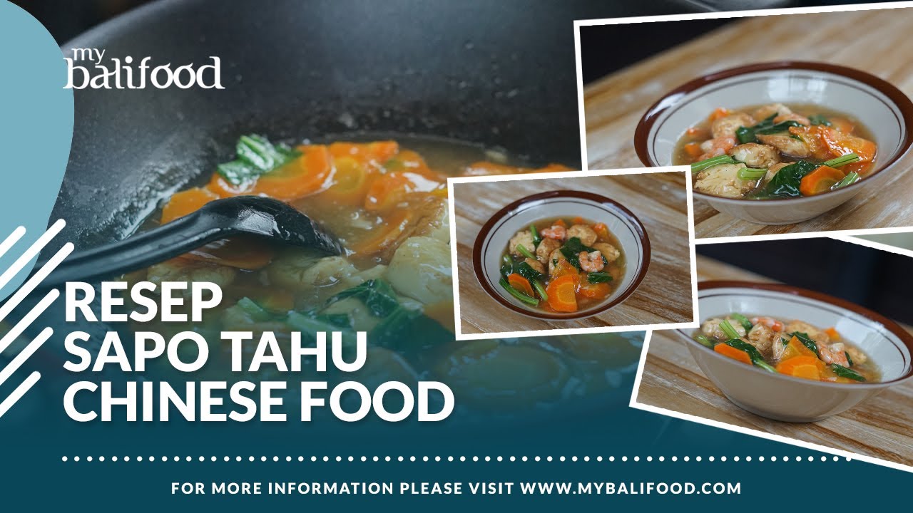 Resep Sapo Tahu | Resep Cara Masak Sapo Tahu Sayur dan Udang ala Chinese Food