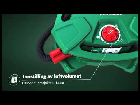 PFS 5000E / 3000-2: Det kraftigste og allsidigste sprøytesystemet i sin klasse