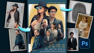 Create a Multi-Character Poster in Photoshop | Black Bag Tutorial