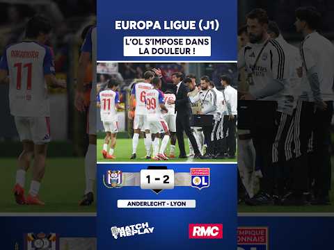 Anderlecht 1-2 OL : Lyon s’impose dans la douleur… les comms RMC !