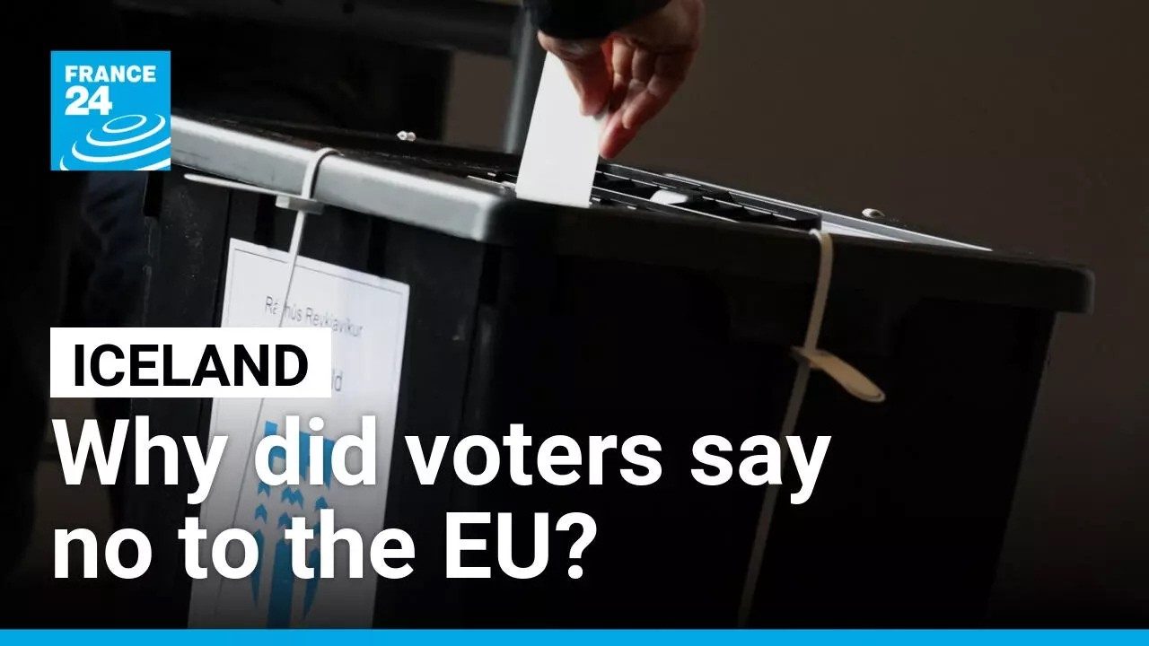 Iceland voters reject restarting EU membership negotiations in referendum