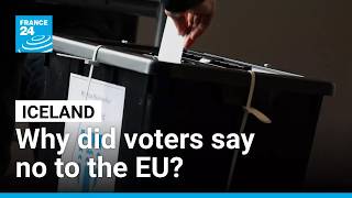 Iceland voters reject restarting EU membership negotiations in referendum