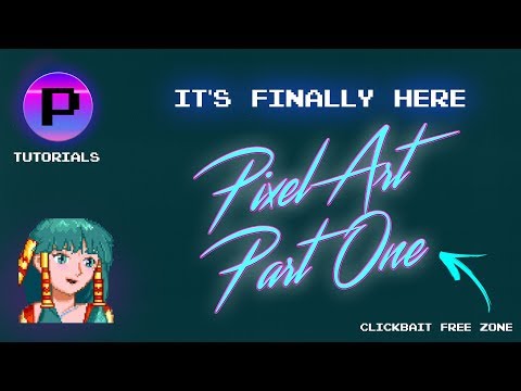 Introduction & your first drawing | How to Draw Pixel Art Part 1