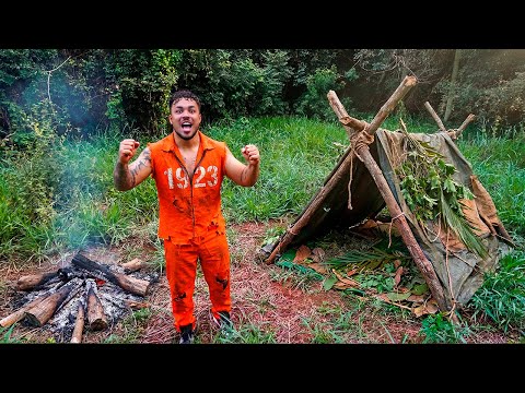 É AQUI QUE ESTOU ME ESCONDENDO DO THIAGO…. ACAMPAMENTO SECRETO NA FLORESTA 🔥