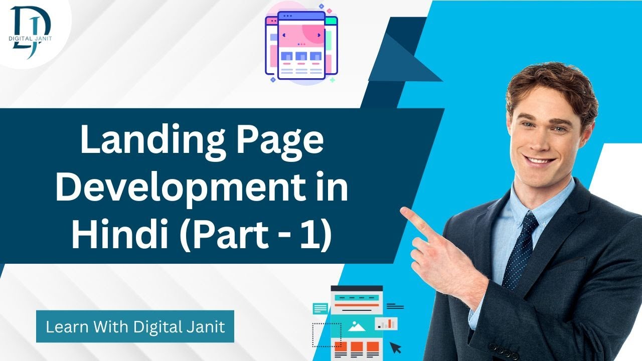 Landing Page Development in Hindi - Create High-Converting Pages Fast! | Day - 5