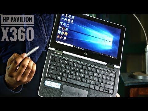 Touchscreen Laptop HP Pavilion X360 convertible 11-ad031TU Unboxing & Review (HP All in One Laptop)