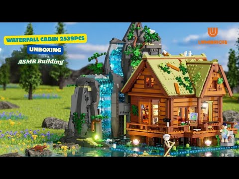Vidéo Lumibricks Retro House 10010 : Cabane au pied de la cascade