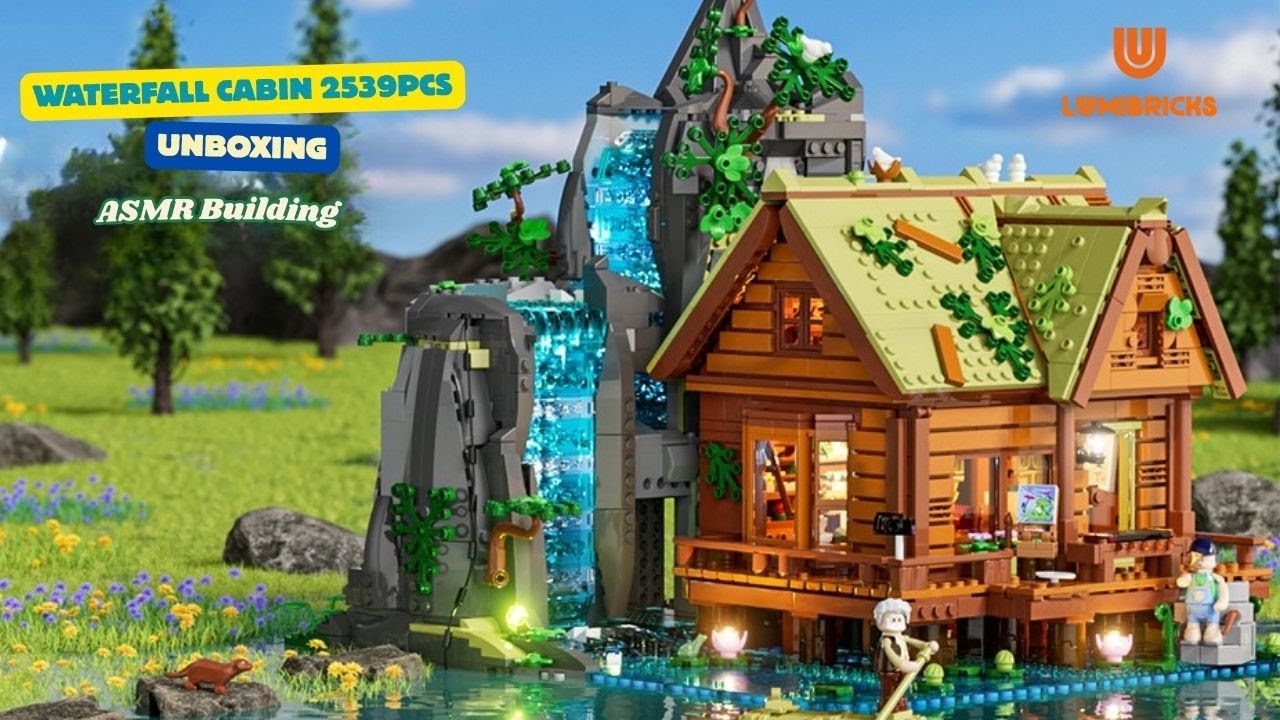 Lumibricks Waterfall Cabin LED-Beleuchtung Lumibricks Waterfall Cabin LED-Beleuchtung