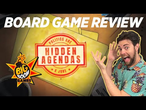 Hidden Agendas - Board Game Review