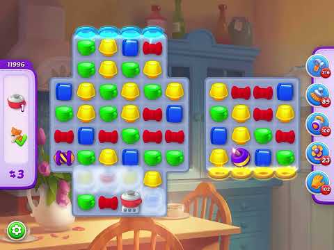 Homescapes level 11996 hard no booster