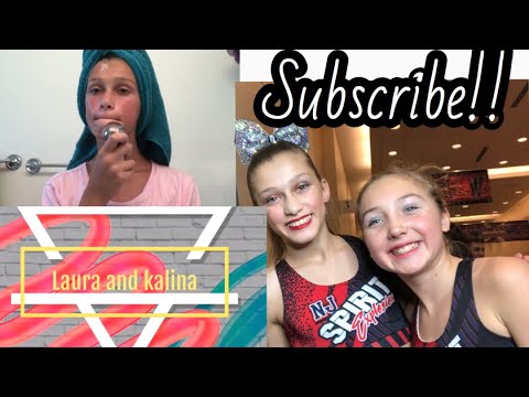 Laura And Kalina’s night routine 🤩Summer edition