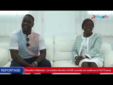 Côte d’Ivoire / Éducation nationale : La ministre Mariatou KONÉ accorde une audience à FAÉ Émerse