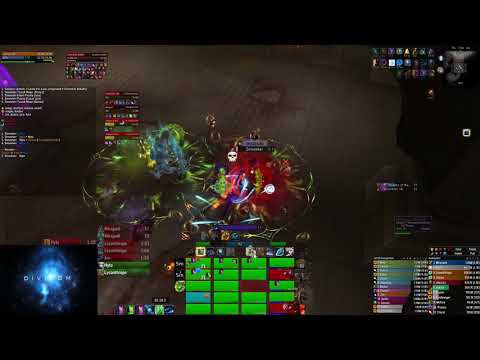 Divinum vs Huntsman Altimor (mythic firstkill) [Resto Druid POV]